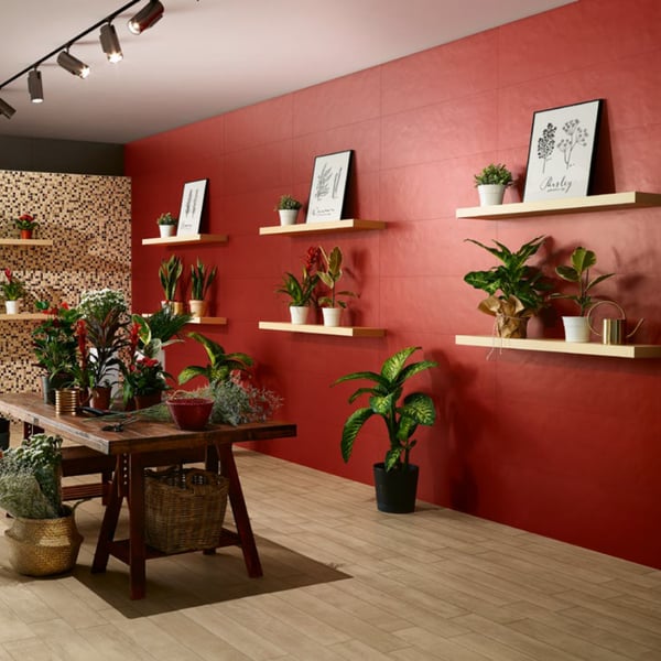 Πλακάκι Splash Red 35x100 cm